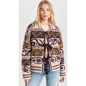 Mother The Family Ties Cardigan Sweater size L